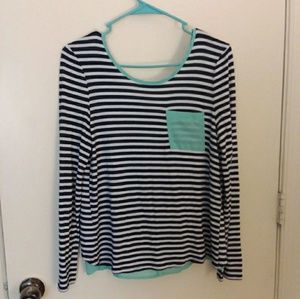 Medium striped long sleeve shirt